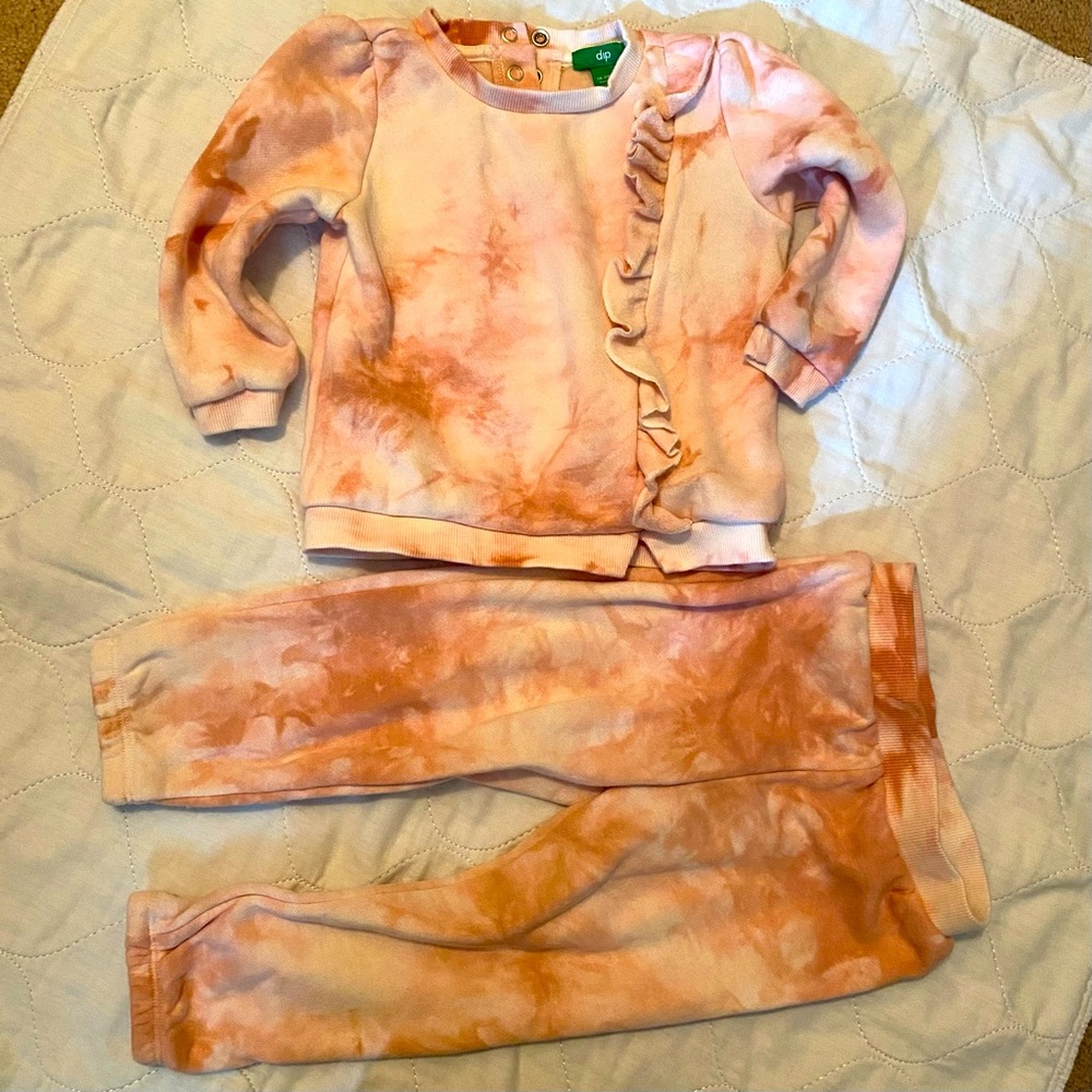 NWT dip super cute 18-24 month toddler 2 piece suite